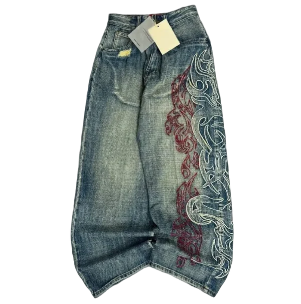 Etched Jeans Dawens