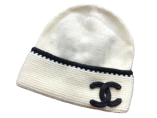 Dawens Store CC Cashmere Beanie in soft, knitted cashmere fabric, shown in a cozy, stylish beanie design.