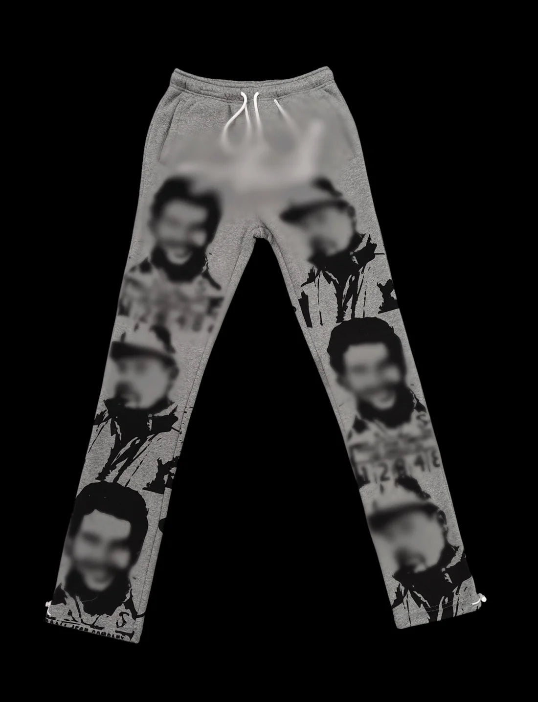 ASAAL1 reversed faceprint sweats