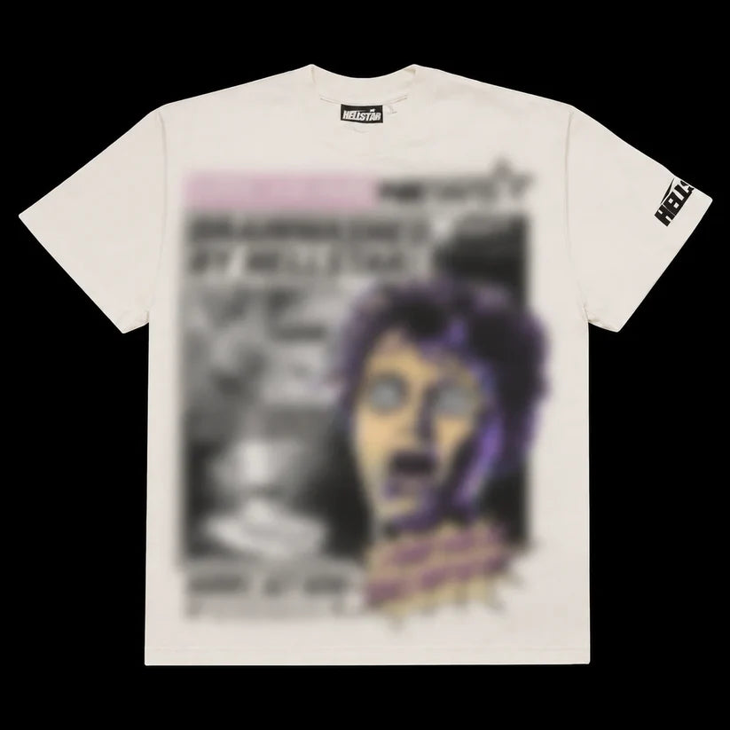 H3LLSTAR Purple Portrait Tee