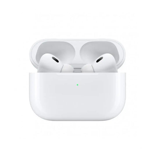 Dawens Store DawineStore AirPods Pro 2 wireless earbuds with charging case, white, sleek design, and compact fit.